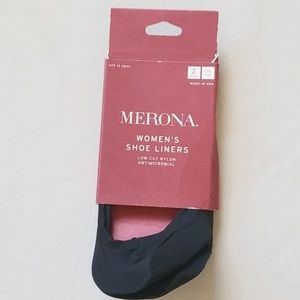 Merona Women's Black Shoe Liners NWT